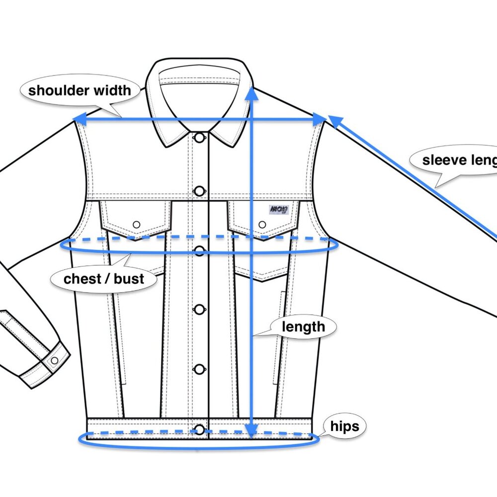Window Pane Denim Jacket - Picture 6 of 6
